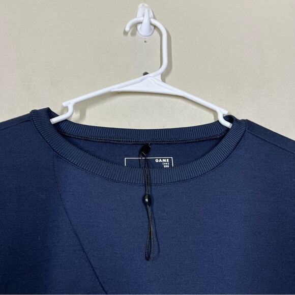 NWOT Game by Universal Standard Iris Spacer Sweatshirt Dress Size 2XS or US 6-8 - Picture 7 of 12